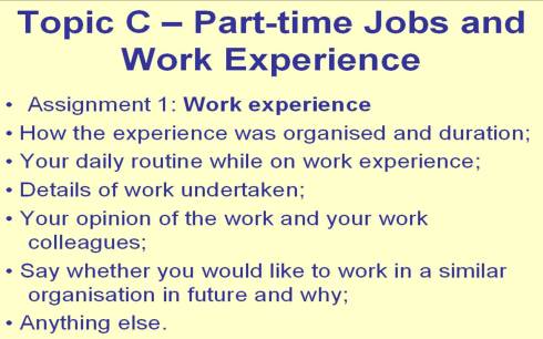 assignment one - jobs